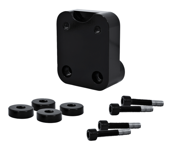 Headlight Extension Block Black, 3, nordicamoto.ro