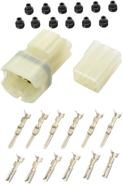 Universal Water Resistant Multi-connector Electrical Connectors, 1, nordicamoto.ro
