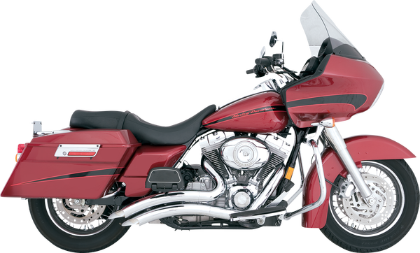 Big Radius Exhaust System Chrome, 2, nordicamoto.ro