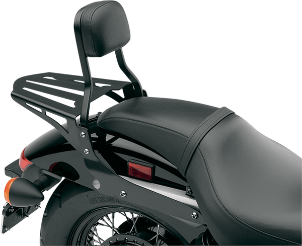 Sissy Bar Mounted Luggage Rack Black, 1, nordicamoto.ro