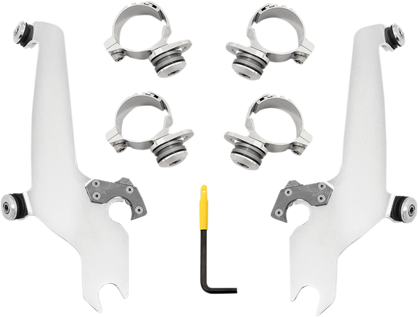 Sportshield Trigger-lock Mounting Kit Silver, 1, nordicamoto.ro