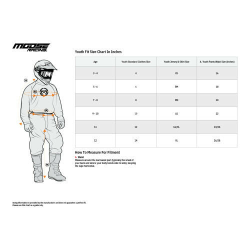 Pantaloni Copii Moose Racing Agroid Blue/Hi-Vis-0