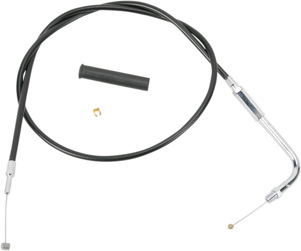 Black Vinyl Throttle/idle Cable Black, 1, nordicamoto.ro