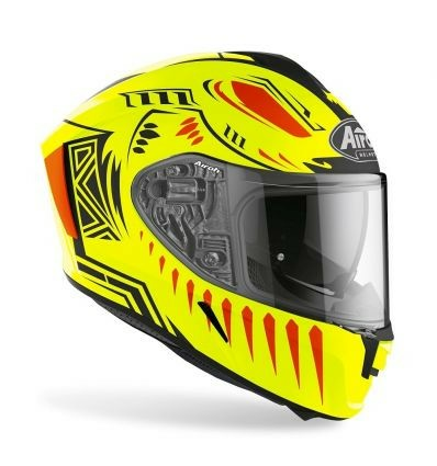 Casca Airoh Spark VIBE Yellow-0