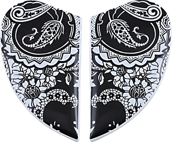 Placi laterale casca Icon Airform™ Black/White ONE SIZE, 1, nordicamoto.ro