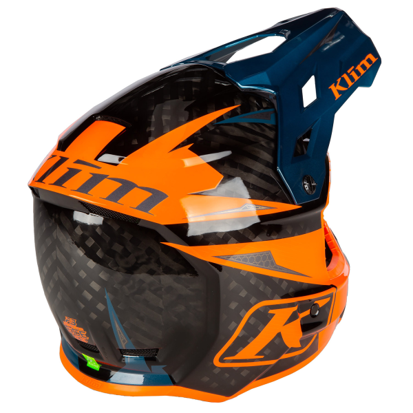 Casca Klim F3 Carbon Pro Off-Road ECE STRIKER CARBON GLOSS BLACK-21