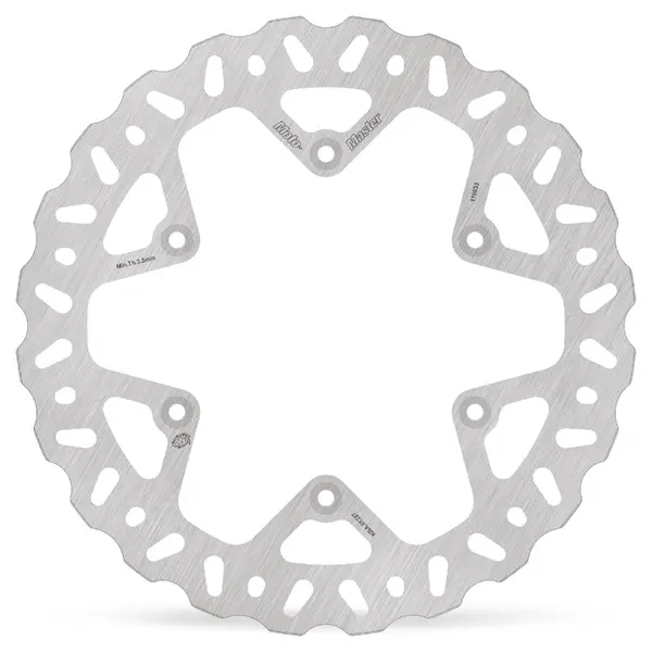 Flame Series Rotor Silver, Stainless Steel-0