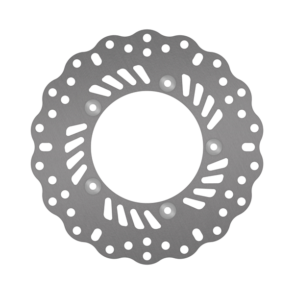 Brake Rotor Fixed Contour Wave Silver, Stainless Steel, 1, nordicamoto.ro