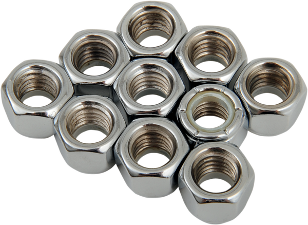 Replacement Insert Nuts Silver, 1, nordicamoto.ro