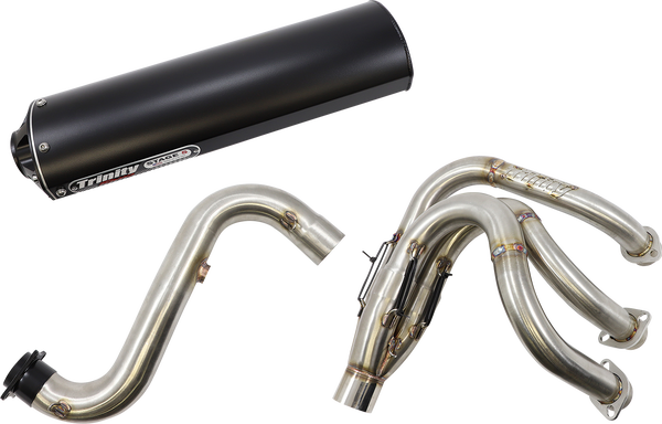 Stage 5 Dual Exhaust System Black, 1, nordicamoto.ro