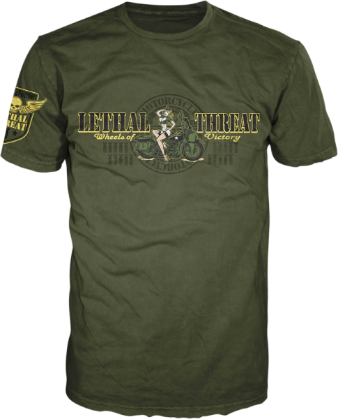 Tee Vv Wheelvictry Grn 3x Green 3XL, 1, nordicamoto.ro