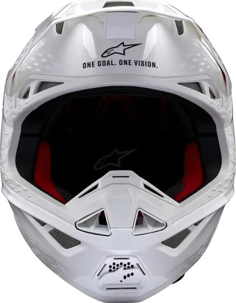 Casca Alpinestars Supertech M10 Solid Mx White-4