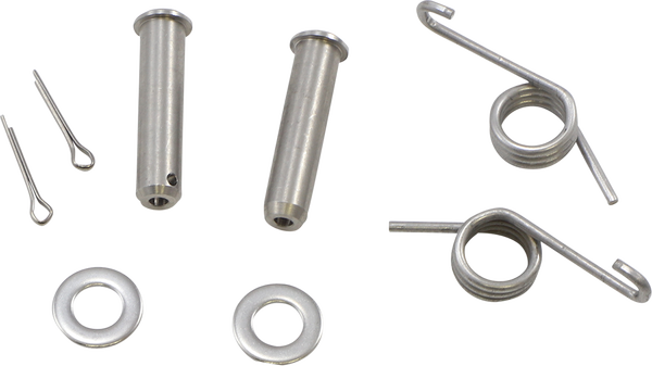 MOOSE RACING Footpeg Pin And Spring Silver -0