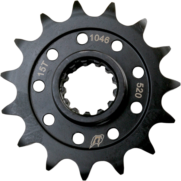 Lightweight Steel Sprocket Black, Zinc, 1, nordicamoto.ro