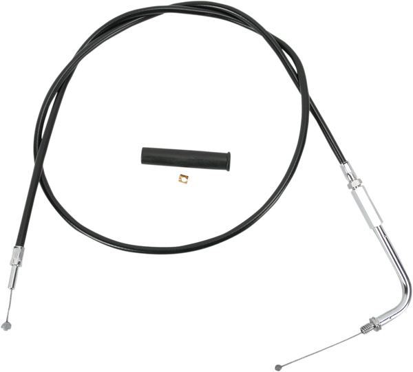 Black Vinyl Throttle/idle Cable Black, 1, nordicamoto.ro