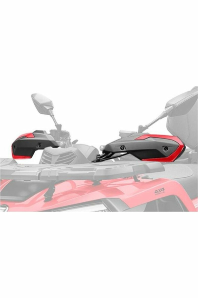 KIT PROTECȚIE MÂINI ATV CFMOTO HANDGUARD FORCE – ROȘU, 2, nordicamoto.ro