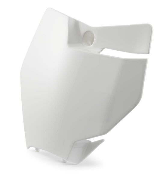 Number plate white-0
