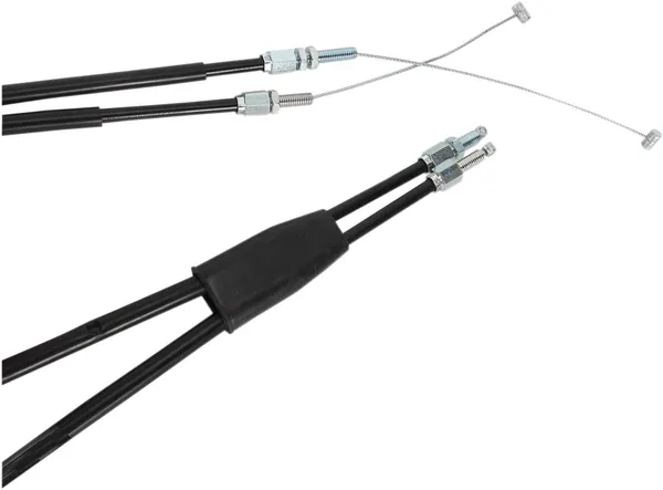 MOOSE RACING Black Vinyl Throttle Cable Black -0