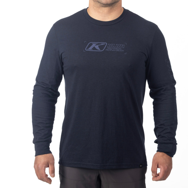 Tricou Klim Tri-Blend Long Sleeve Black - Breen-2