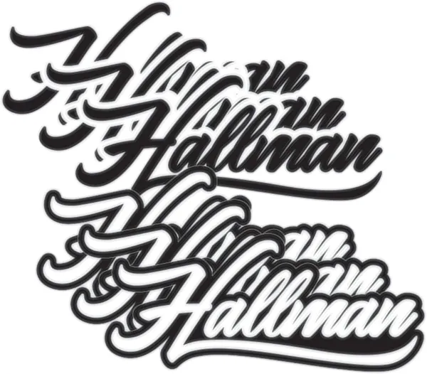 Stickere Thor Hallman Decal 6buc.-0