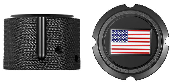 Front Axle Nut Cover Black, 5, nordicamoto.ro