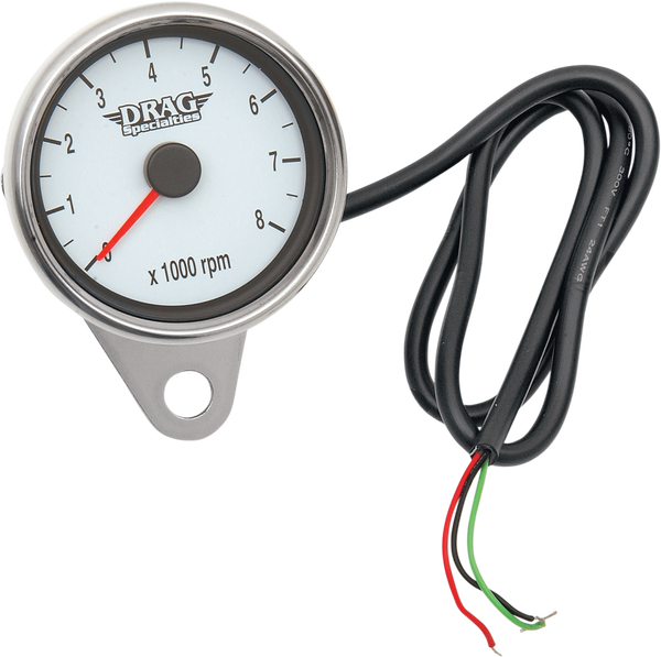 2.4(r) Mini Electronic Tachometer White, 1, nordicamoto.ro