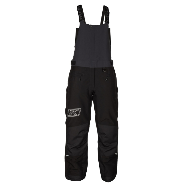 Pantaloni Snowmobil Klim Klimate Bib Insulated Black - Metallic Silver-4