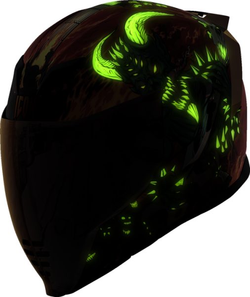 Casca Icon Airflite Blegh Mips Red/Green-13