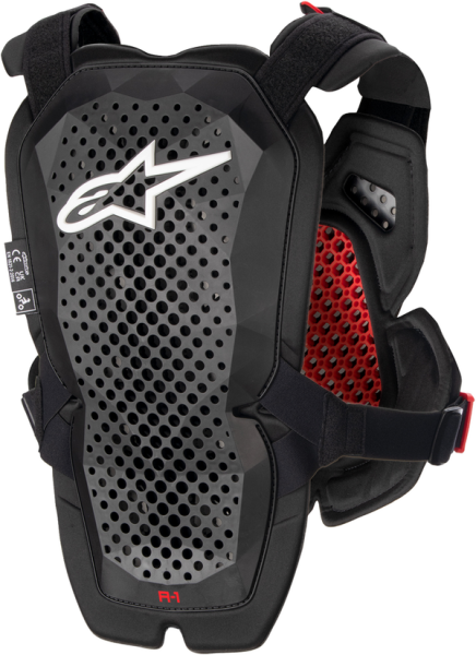 Armura Alpinestars A-1 Roost Guard Black/Red-0