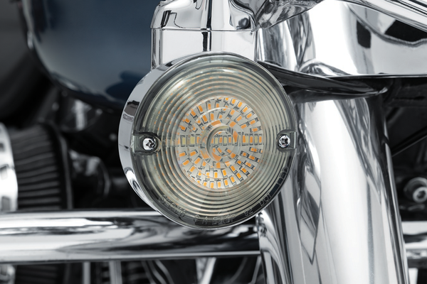 Luminez Led Turn Signal Inserts Amber, White, 2, nordicamoto.ro