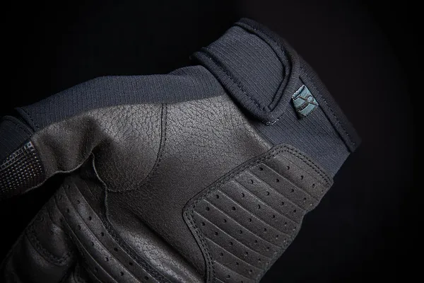 Manusi Textil/Piele Icon Stormhawk CE Black/Gray-3