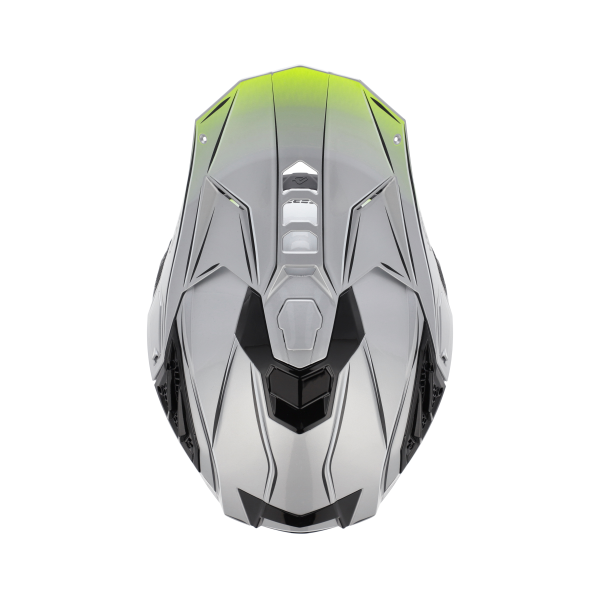 Casca Acerbis Airstrike-X Gri/Galben XXL-9