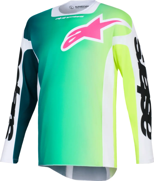 Tricou Alpinestars Racer Portl Green-12aecdcfb45cb4a9f2e2455a6492e851.webp