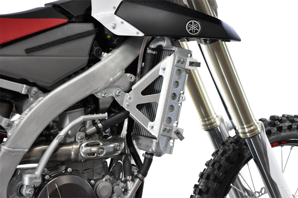 Radiator Guard Brushed Aluminum, 5, nordicamoto.ro