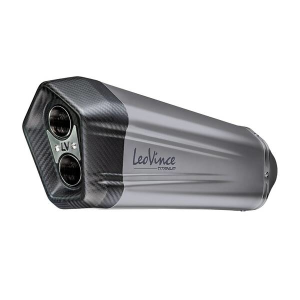 Lv-12 Titanium Slip-on Muffler Black, 5, nordicamoto.ro