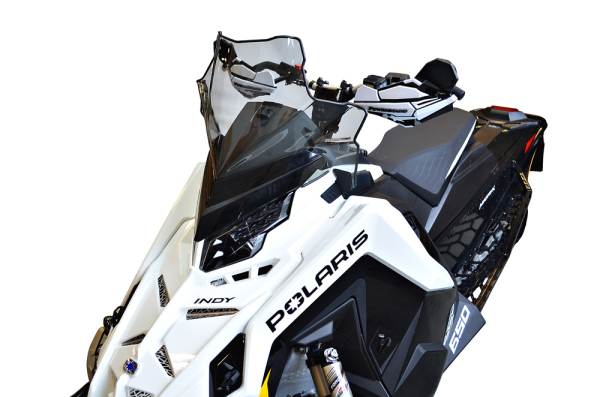 Powermadd Windshield Polaris Matryx, LOW (15"), Tint-1