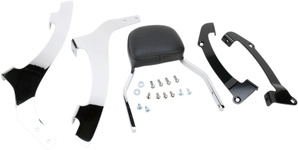Square Sissy Bar Kit Chrome, 1, nordicamoto.ro