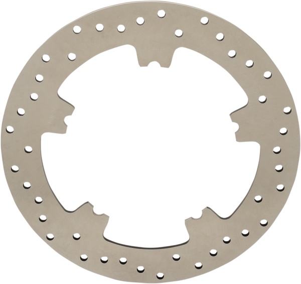 Stainless Steel Drilled Brake Rotor, 1, nordicamoto.ro
