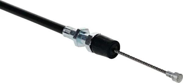 MOOSE RACING Black Vinyl Throttle Cable Black -1