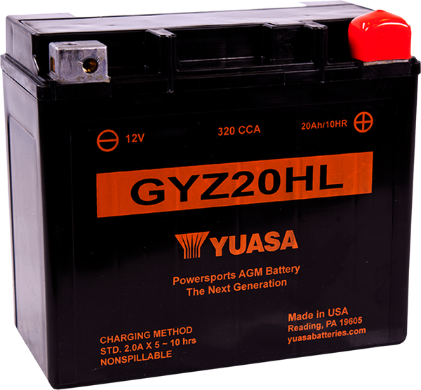 Gyz Factory-activated Agm Maintenance-free Battery, 1, nordicamoto.ro