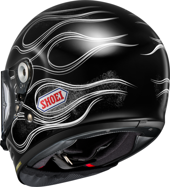 Casca integrala SHOEI GLAMSTER06 BLAST TC-5 Negru/Alb XXL-3