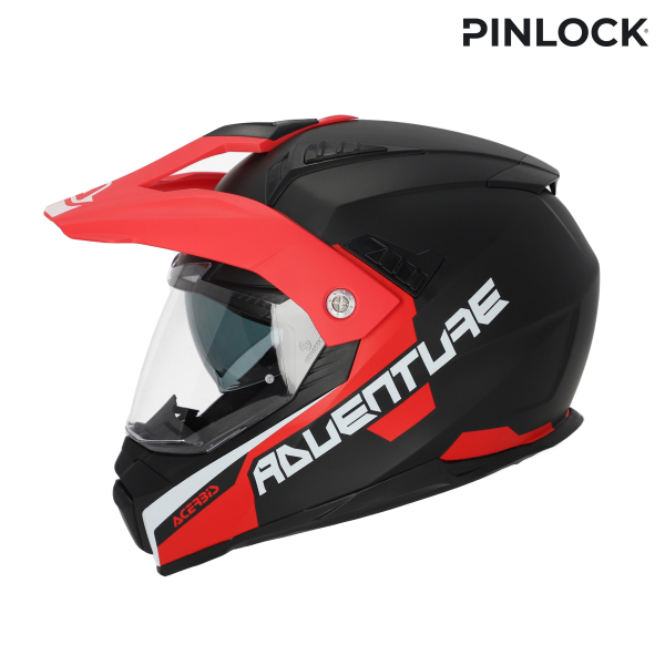 Casca Integrala Acerbis Flip Fs-606 22-06 Gri/Rosu XXL-1