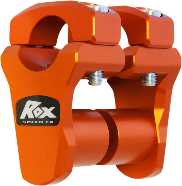 Pivoting Handlebar Riser For 1-1/8(r) Bar Clamp Orange