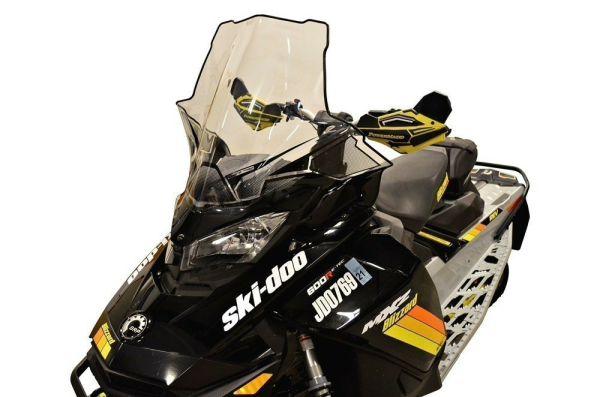 Powermadd Windshield Ski-Doo Gen4 Tall 22", Clear w/Black Fade-1393acddd360f0043d39bc87e717b5b1.webp