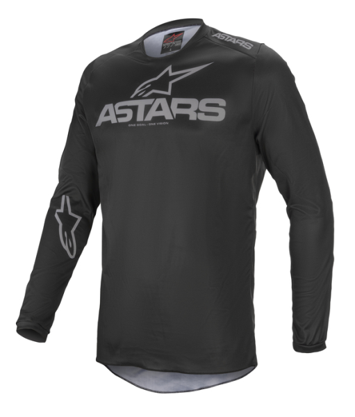 Tricou Alpinestars Fluid Graphite Black/Dark Gray-0