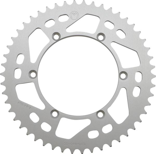 MOOSE RACING Rear Aluminum Sprocket Silver, 3, nordicamoto.ro