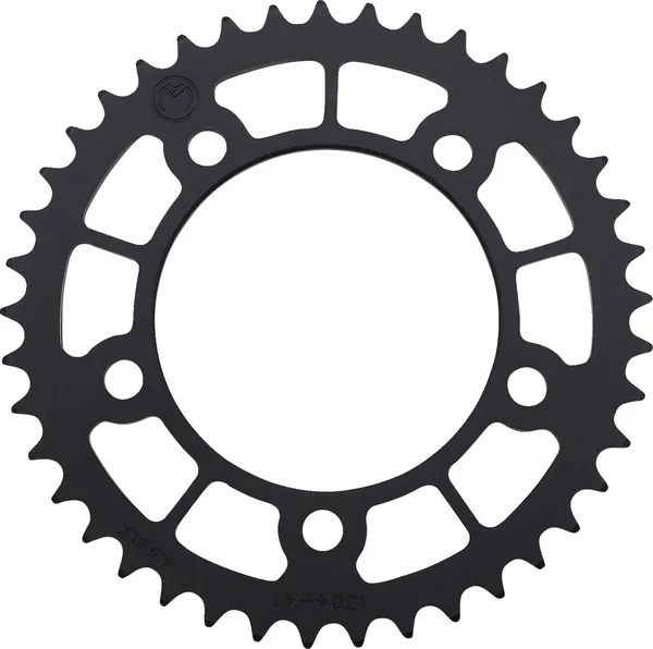 MOOSE RACING Rear Aluminum Sprocket Black 