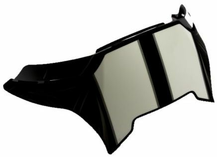 Accesoriu stabilizator spate cască SHOEI XSPR3 Negru-19