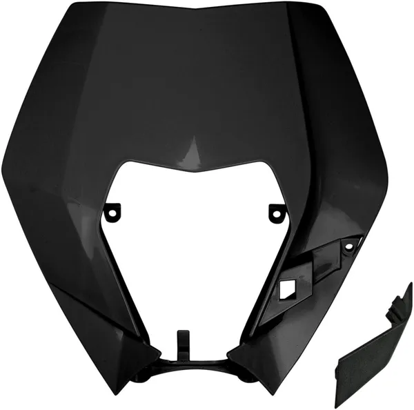 Headlight Plastic Black-1