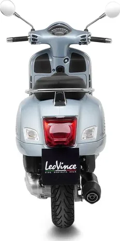 Tobă de eșapament LeoVince Nero Slip-On – Oțel inoxidabil Black Edition, 3, nordicamoto.ro